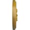 Ekena Millwork Katheryn Ceiling Medallion (Fits Canopies up to 2 1/8"), 14 1/2"OD x 2 3/4"P, Iridescent Gold CM14KTIGS - alternate 3